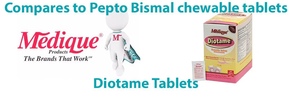 Medique 22033 Diotame Tablets, 100 Tablets , Pink - product information 1