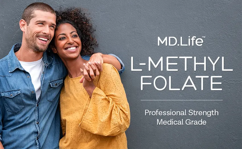 MD. Life L-Methylfolate 1 mg - Active Folate 1 Mthfr Support Supplement Professional Strength Methyl Folate - Immune Support, Essential Amino Acids & Brain Supplement- 90 Vegan Capsules 90 Count (Pack of 1) - opti folate max potency optomized activated methylfolate 15mg methylfolate 2.5mg methylfolate 7.5mg