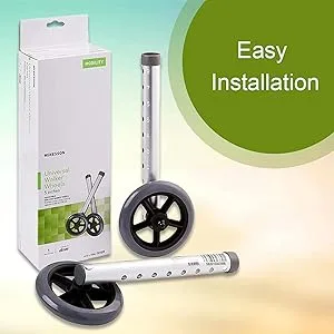 McKesson Caddy for Walker 146-RTL10131 1 Count (Pack of 1) - Easy to install McKesson Walker Wheels