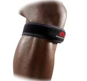 Mcdavid Knee Support Strap, Pain Relief from Patellar Tendon Support, Tendonitis, Jumpers Knee Strap, Runners Knee, Adjustable for Men & Women REGULAR Black - McDavid Knee Strap / patella, mcdavid knee strap, mcdavid patella strap, knee strap, patella strap