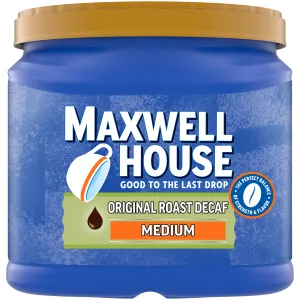 Maxwell House The Original Roast Decaf Medium Roast Ground Coffee (29.3 oz Canister) 29.3 Ounce - image