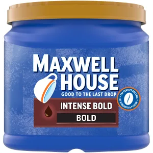 Maxwell House Intense Bold Dark Roast Ground Coffee (26.7 oz Canister) - image