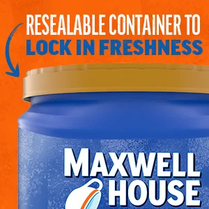 Maxwell House Intense Bold Dark Roast Ground Coffee (26.7 oz Canister) - image
