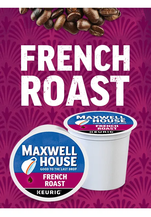 Maxwell House Breakfast Blend Light Roast K-Cup Coffee Pods (84 ct Box) 84 Count (Pack of 1) - Maxwell House French Roast K-Cup Pods