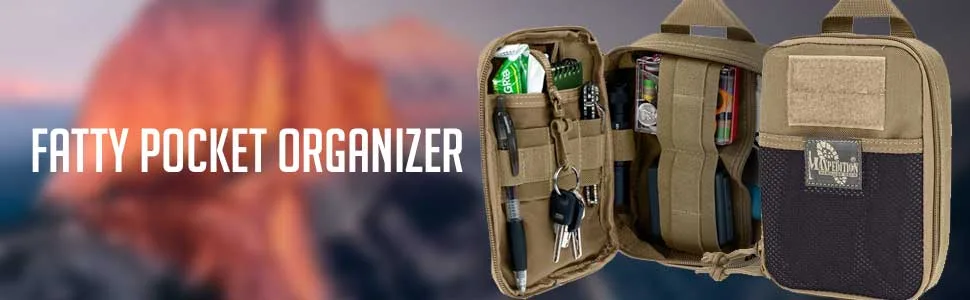 Maxpedition Fatty Pocket Organizer Black - Fatty Pocket Organizer