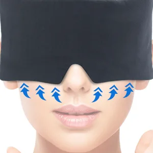 Mavogel 2019 New Sleep Eye Mask - Skin Friendly Modal Material & Light Blocking Sleeping Mask for Home/Flight/Shift Work, 100% Handmade, Fully Adjustable Strap, Full Eye Covers for Women/Men Sleeping Dark Grey - mask