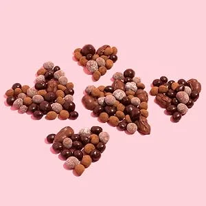 Mauna Loa Premium Hawaiian Chocolate Covered Macadamia Nuts, Dark Chocolate Sea Salt Caramel, Cocoa Dusted, 8 Oz Bag (Pack of 1) - Mauna Loa, Macadamia, chocolate, premium, nuts, hawaiian host, vegan, gluten free, non-gmo, honey