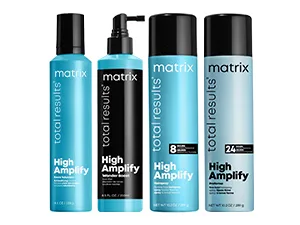 MATRIX Total Results High Amplify Foam Volumizer Full Bodifying Mousse, Lightweight Lasting Volume, for Fine Hair 8.3 Oz - matrix total results high amplify style hairspray