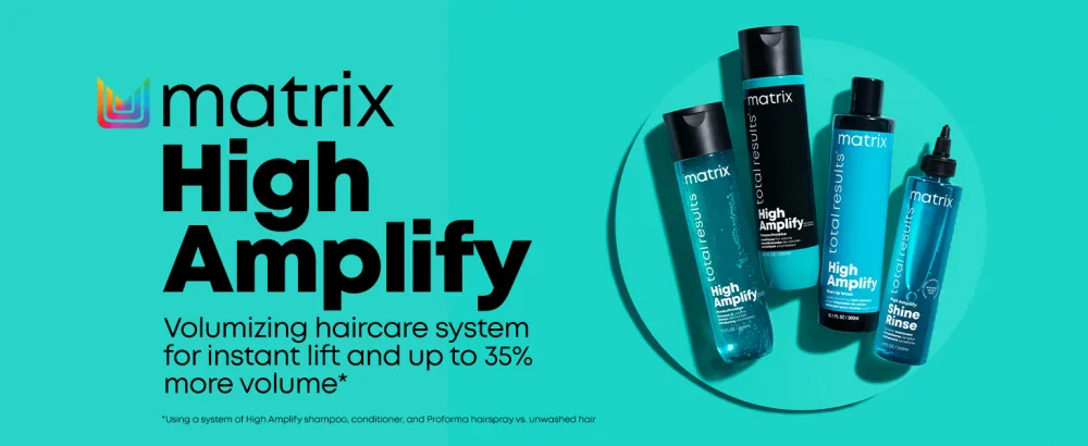 MATRIX Total Results High Amplify Foam Volumizer Full Bodifying Mousse, Lightweight Lasting Volume, for Fine Hair 8.3 Oz - matrix total results high amplify shampoo conditioner style volumizing