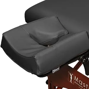 Master Massage Massage Patented Memory Foam Ergonomicdream Face Cushion Pillow Headrest, Black - product information 29
