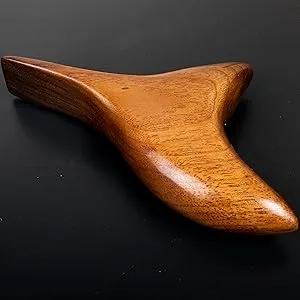 Massage toolsets with Chart for Professionals Foot Hand Massage Wooden Stick Reflexology (English, 3 Single Stick) English 3 Single Stick - Wooden thai massage tools for reflexology oil massage bird wing