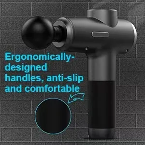 Massage Gun Deep Tissue Percussion Massager for Athletes,Handheld Body Back Muscle Massager with 15 Massage Heads and LCD Touch Screen - product information 4