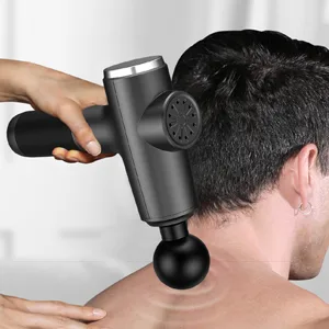 Massage Gun Deep Tissue Percussion Massager for Athletes,Handheld Body Back Muscle Massager with 15 Massage Heads and LCD Touch Screen - product information 6