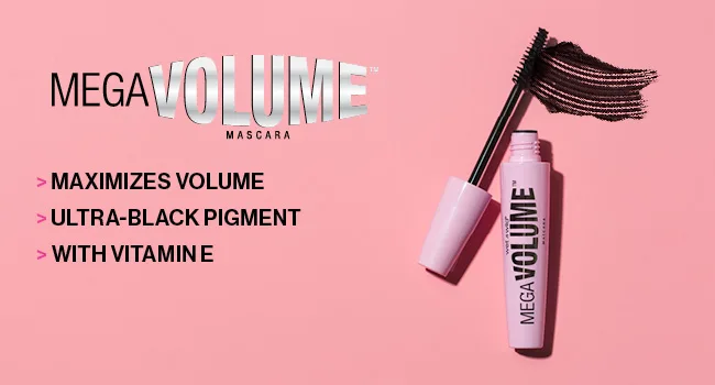 Mascara By wet n wild Mega Volume Mascara, Very Black, 0.21 Ounce Black 0.21 Fl Oz (Pack of 1) - Mega Volume