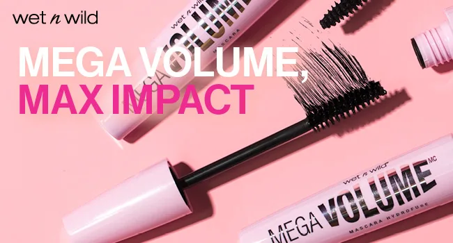 Mascara By wet n wild Mega Volume Mascara, Very Black, 0.21 Ounce Black 0.21 Fl Oz (Pack of 1) - mega volume, max impact
