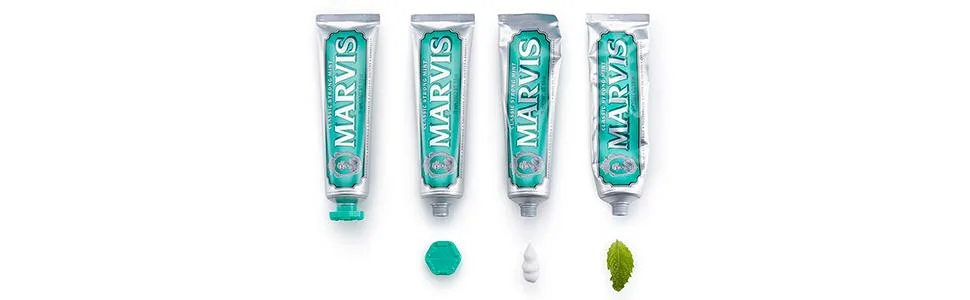 Marvis Classic Strong Mint Toothpaste 3.8 oz - product information 6