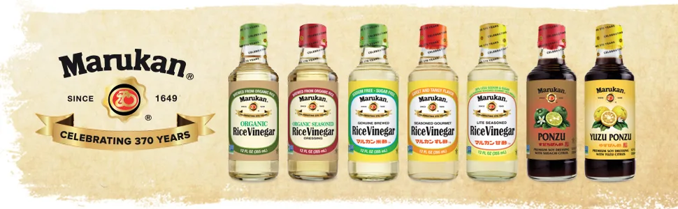 Marukan Rice Vinegar, Gourmet Seasoned, 24 Ounce - Marukan