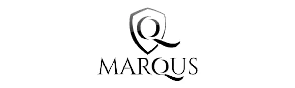 marQus Solingen INOX Titanium self sharpening Nail and Cuticle Scissors, fine, curved and sharp in handy case Precision Scissors, Nail Scissors Germany - Pedicure Beauty Grooming Kit for Nail, Eyebrow - marqus manicure logo