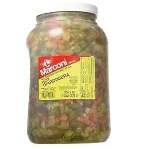 Marconi - The Original Chicago Style Hot Giardiniera - Gallon Plastic Jug 128 Fl Oz (Pack of 1) - product information 2