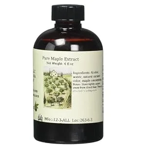Maple Extract, 4 Fl Oz 4 Fl Oz (Pack of 1) - product information 1
