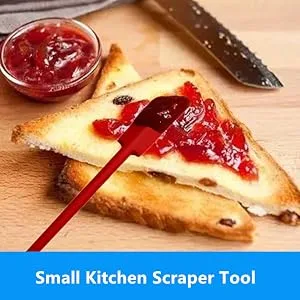 Makeup Spatula Tool Last Drop Spatula Jar Scraper Silicone Scraper Of Cosmetic Spatula Bottle Scraper Mini Spatula Beauty Scraper Spatula Thin Blade(3pcs) - product information 4