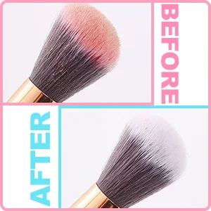 Makeup Brush Cleaner Mat Silicone Brush Cleaning Mat Big Size Make Up Brush Clean Pad with Suction Cup for Makeup Brush Cleaning (Green) - Makeup Brush Cleaner