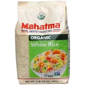 Mahatma Organic White Rice, 2 lb. - product information 2