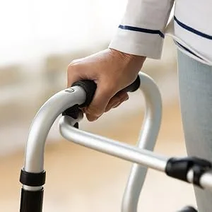 MABIS Walker Ski Glides, Fit 1-Inch Legs, Eliminates Need to Lift Walker, Made in USA, 2 Count - INCREASES MANEUVERABILITY