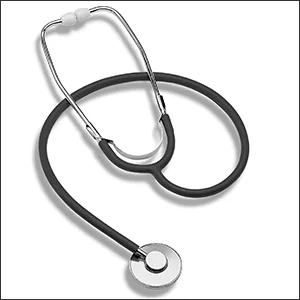 MABIS Spectrum Series Lightweight Nurse Stethoscope, Blue, 30 Inch - Lightweight Material