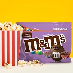 M&M'S Fudge Brownie Singles Size Chocolate Candy, 1.41 oz. 24-Count Box - product information 7