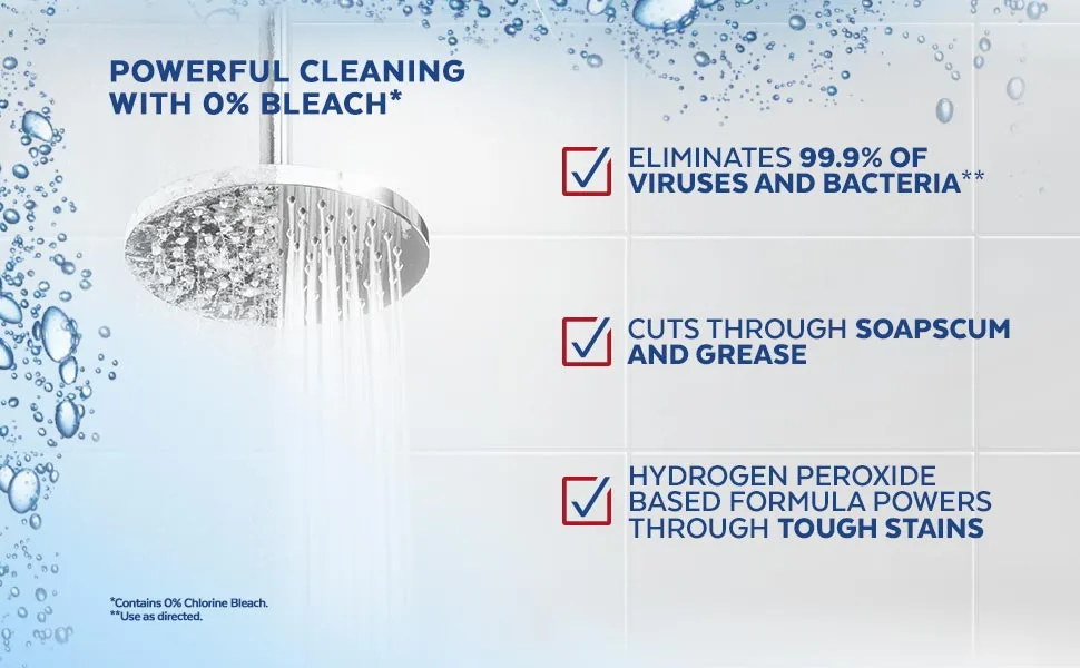 Lysol Multi Purpose Cleaner Spray, For Cleaning and Disinfecting, Bleach Free (Contains Hydrogen Peroxide), Citrus Scent, 32oz - Lysol Trigger - 0% Bleach