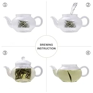 LWXLJMJZC-Silver Needle White Tea(40cups) | Chinese Silver Tips Tea | Yunnan Yin Zhen -2.8oz/80g - silver needle white tea