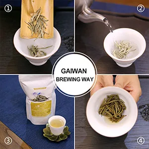 LWXLJMJZC-Silver Needle White Tea(40cups) | Chinese Silver Tips Tea | Yunnan Yin Zhen -2.8oz/80g - silver needle white tea3