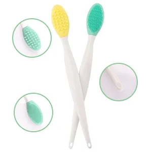 LUTER 6 pcs Silicone Exfoliating Lip Brush Double-Sided Soft Cleaning Beauty Tool for Smoother Skin and Lip Assorted Colors - product information 5