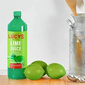 Lucys Family Owned - Lime Juice, 32 oz. Bottle (Pack of 2) 32 Fl Oz (Pack of 2) - Lucy