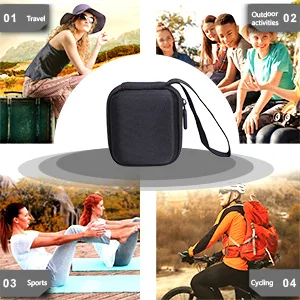 LTGEM EVA Hard Storage Case for Care Touch Fully Automatic Wrist Blood Pressure Cuff Monitor - Travel Protective Carrying Storage Bag - LTGEM Hard Case for Care Touch Fully Automatic Wrist Blood Pressure Cuff Monitor