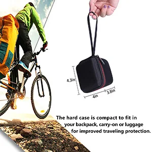 LTGEM EVA Hard Storage Case for Care Touch Fully Automatic Wrist Blood Pressure Cuff Monitor - Travel Protective Carrying Storage Bag - LTGEM Hard Case for Care Touch Fully Automatic Wrist Blood Pressure Cuff Monitor