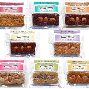 Love Force Rawganic Vegan Bread, Sun Flax Original, 4 Ounce - Our Bars.. Enjoy!