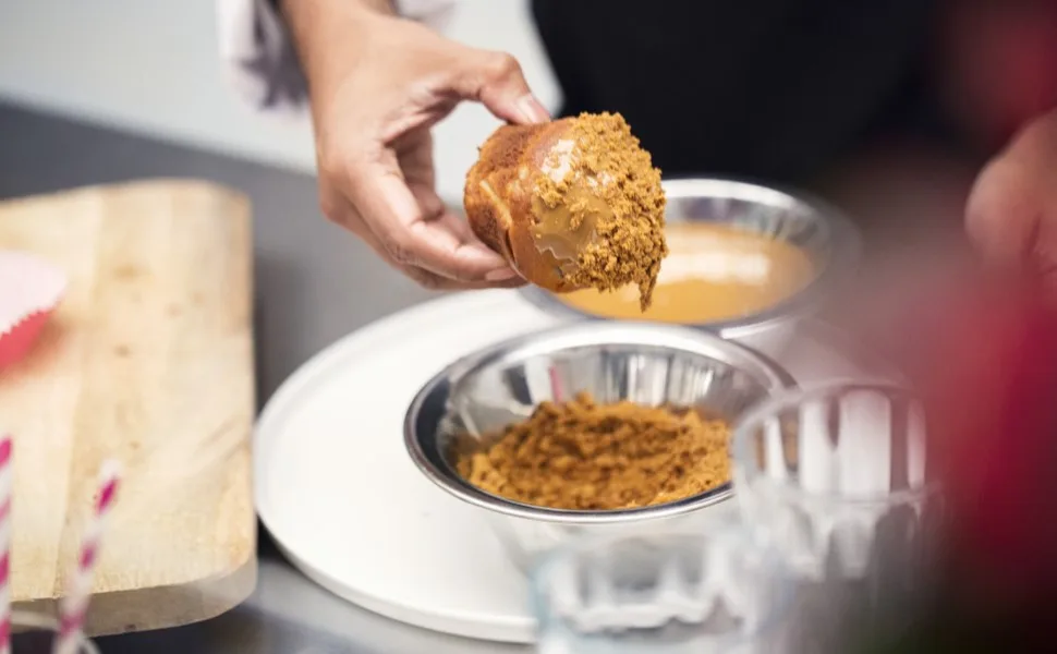 Lotus Biscoff Crumble - Crumbled Caramelized Biscuit Cookies - 1.65 lbs bag 1.65 Pound (Pack of 1) - biscoff