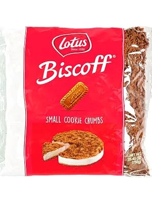 Lotus Biscoff Crumble - Crumbled Caramelized Biscuit Cookies - 1.65 lbs bag 1.65 Pound (Pack of 1) - cookie crumble