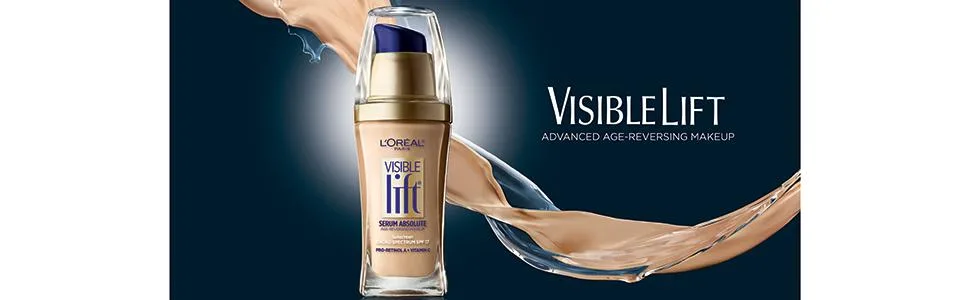 L'Oreal Paris Visible Lift Serum Absolute Foundation, Nude Beige, 1 Ounce 1 Fl Oz (Pack of 1) Nude Beige - product information 1