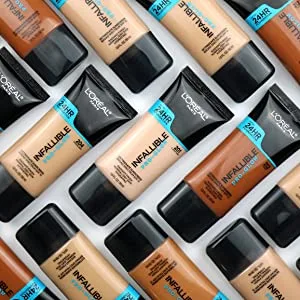L'Oreal Paris Makeup Infallible Pro-Glow Foundation, 201 Classic Ivory, 1 Ounce - product information 2