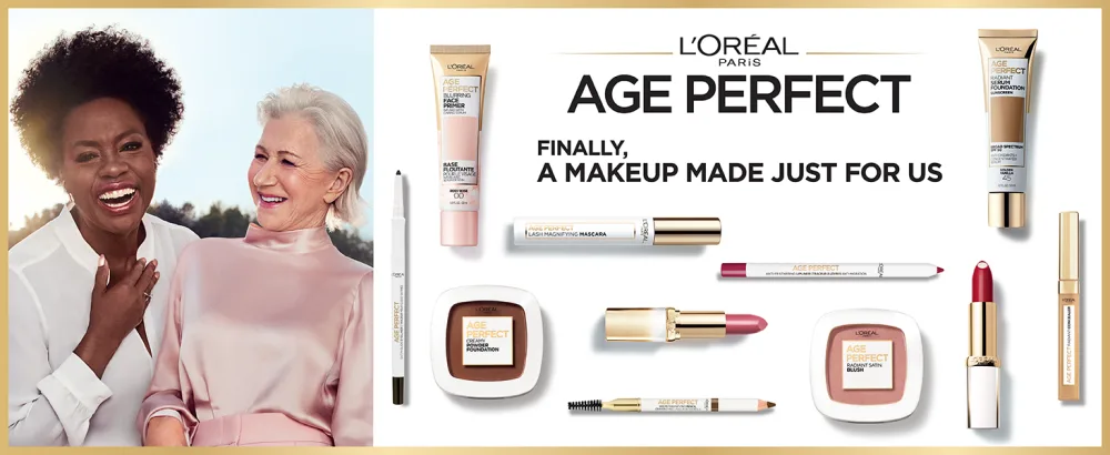L'Oreal Paris Age Perfect Blurring Face Primer, Infused with Caring Serum, 1 fl. oz. - pore minimizing primer, moisturizing primer, makeup base, primer for fine lines, anti age primer