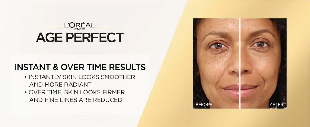 L'Oreal Paris Age Perfect 4-in-1 Tinted Face Balm Foundation with Firming Serum, Light 10, 0.61 Ounce - for instant results
