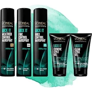 L'Oral Paris Advanced Hairstyle LOCK IT Weather Control Hairspray, 8.25 oz. - product information 4