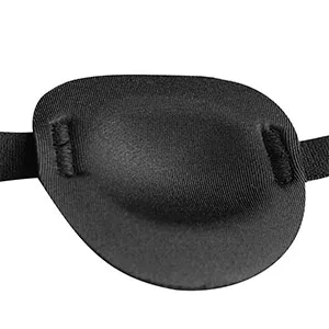 2 Pcs Eye Patch for Adults Kids 3D Adjustable Eye Patches for Amblyopia Lazy Pirate Costume(Black) - product information 7