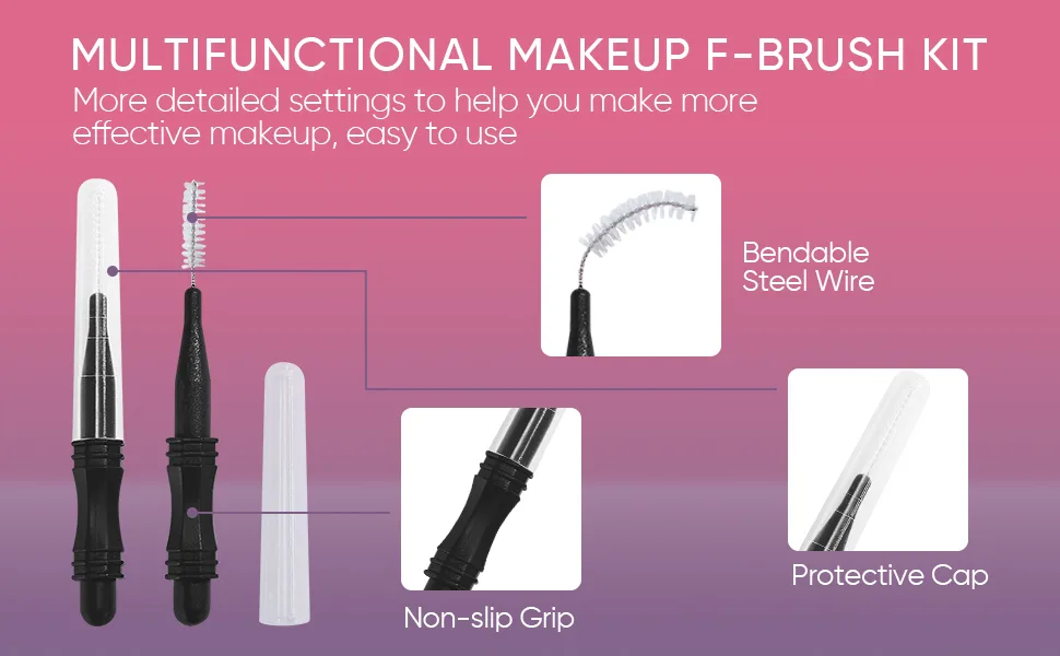 PERMANIA Lash Brush(12pcs) Micro Brush with Removing the Substance in the Lash Filler/Brow Treatments Tools for Perming Eyebrows & Eyelashes - makeup