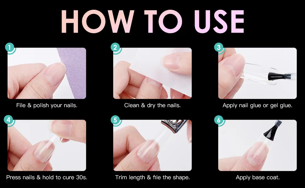 Soft Gel Nail Tips Long Stiletto 120PCS Pre Buff Full Cover Nail Extenison Tips Half Matte Gel X Nail Tips BORNBYME - nail tips