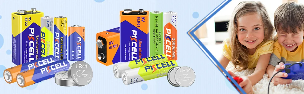 PKCELL LR44 Batteries 40-Pack SR44 357 303 Battery AG13 Button Cell Battery - Battery