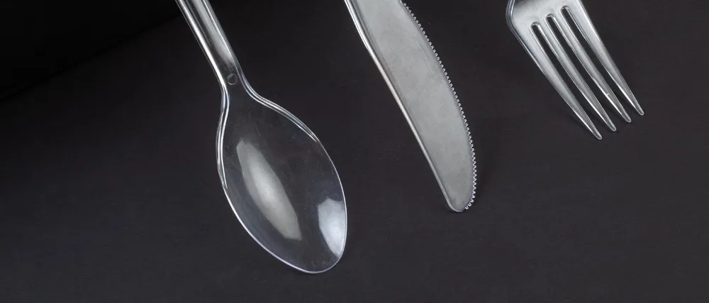 Lonezo 150 Count Plastic Forks Heavy Duty - Clear Forks Plastic Disposable 150 Count Clear Forks - product information 1